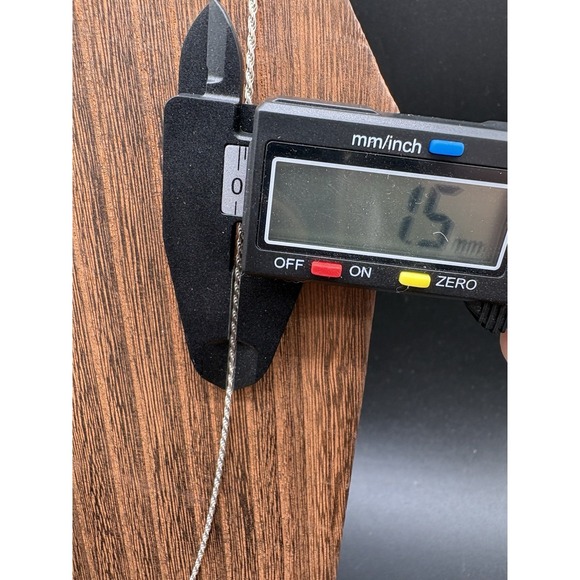 925 Sterling Silver Twisted Rope Chain Necklace 20" Italy Stamp 4.46g - Picture 5 of 10